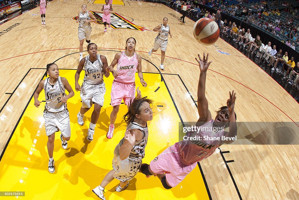 San Antonio Silver Stars v Tulsa Shock