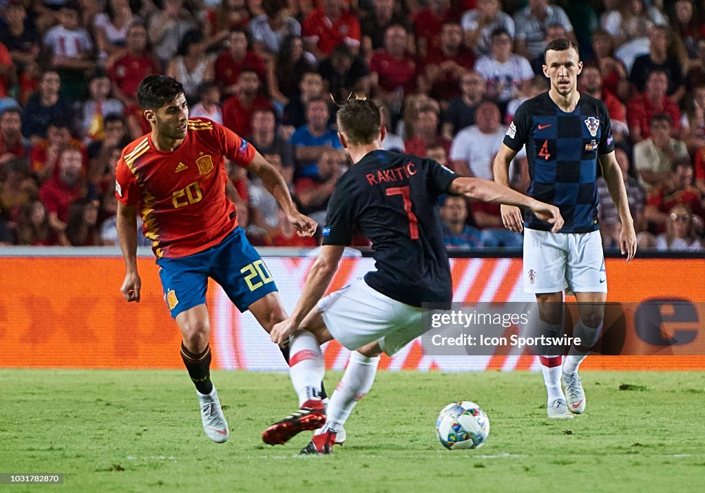 SOCCER: SEP 11 UEFA Nations League - Croatia at Spain