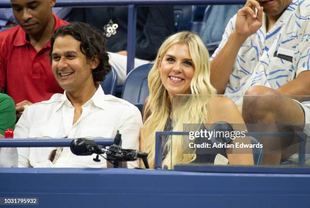 Melissa Stark at Day 10 of the US Open held at the USTA Tennis Center on September 5, 2018 in New York City.