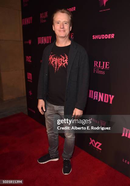 Linus Roache attends the Los Angeles Special Screening And Q&A Of "Mandy" At Beyond Fest at the Egyptian Theatre on September 11, 2018 in Hollywood,...