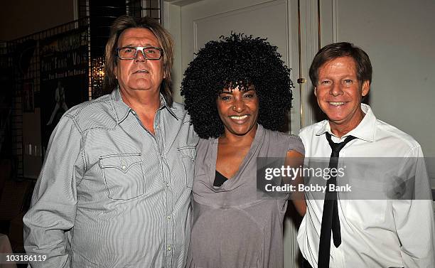 Billy J. Kramer, LaLa Brooks of The Crystals and Ron Dante of The Archies attend the 2010 Rock Con: The National Rock & Roll Fan Fest at the Sheraton...