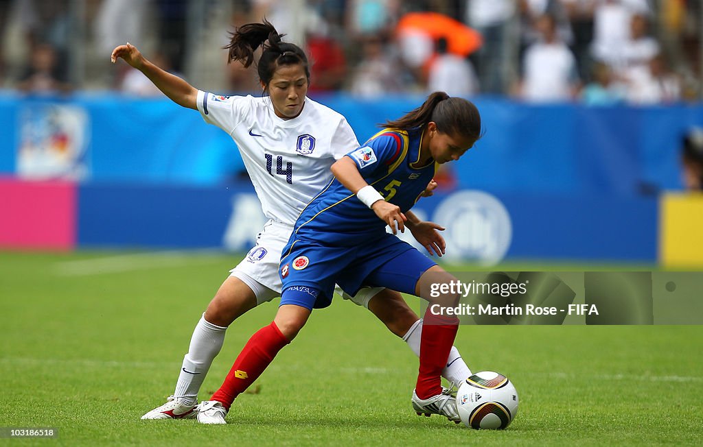 South Korea v Colombia - FIFA U20 Women's World Cup 3rd Place Playoff