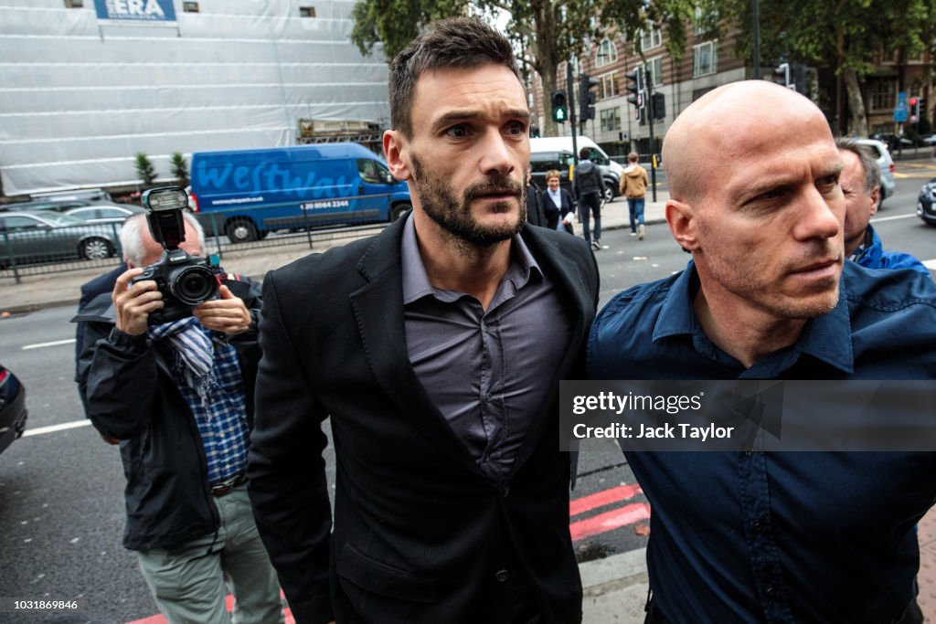 Tottenham Goalkeeper Hugo Lloris Appears In Court Charged With Drink Driving