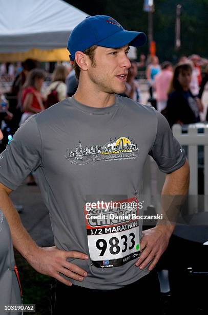Jake Pavelka attends the Rock 'n' Roll Chicago Half Marathon on August 1, 2010 in Chicago, Illinois.