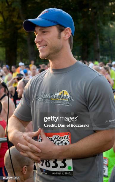 Jake Pavelka attends the Rock 'n' Roll Chicago Half Marathon on August 1, 2010 in Chicago, Illinois.