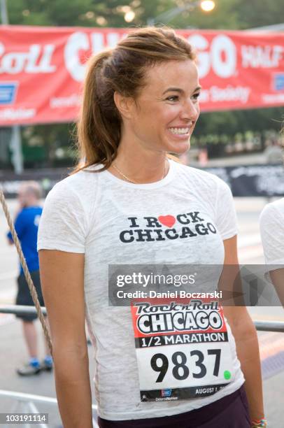 Kelly Killoren Bensimon attends the Rock 'n' Roll Chicago Half Marathon on August 1, 2010 in Chicago, Illinois.