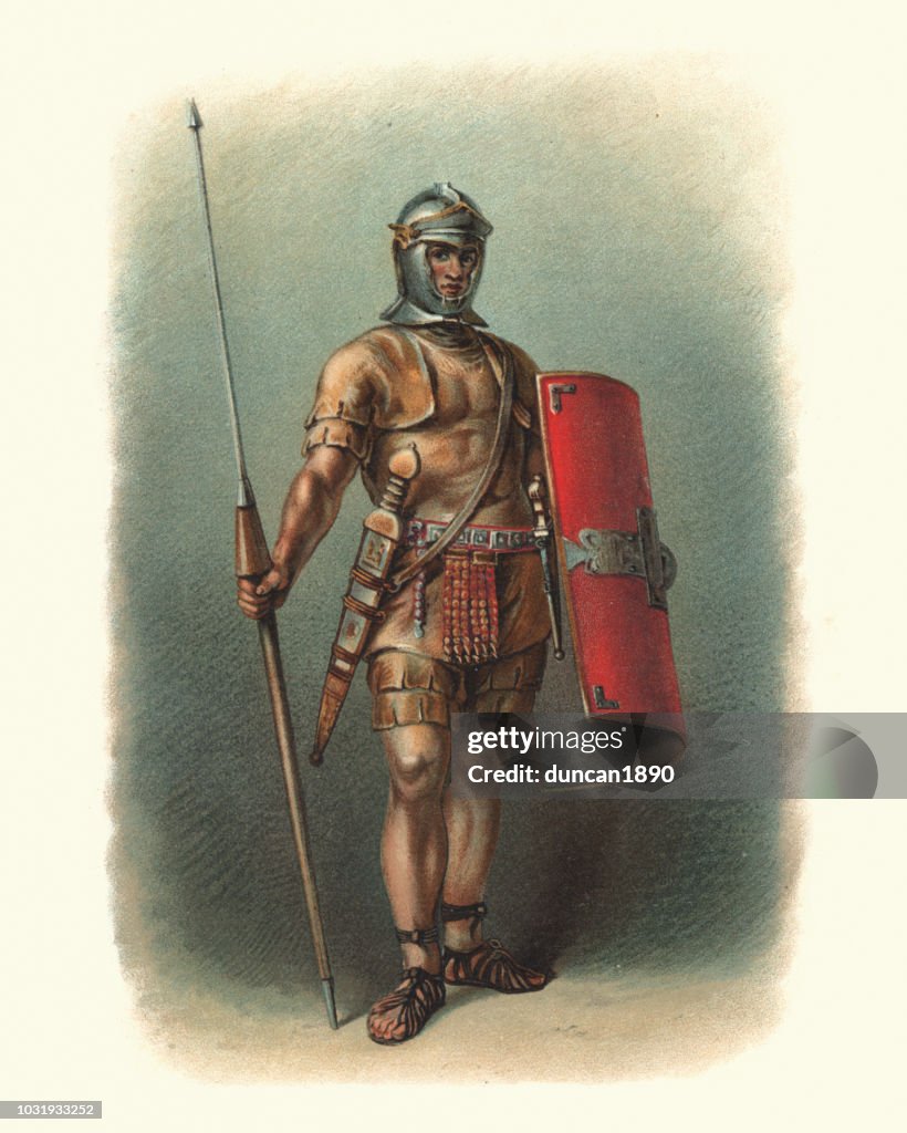 Antike römische Legionär