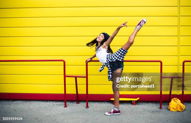 beautiful dancing girl - child dancing stock pictures, royalty-free photos & images