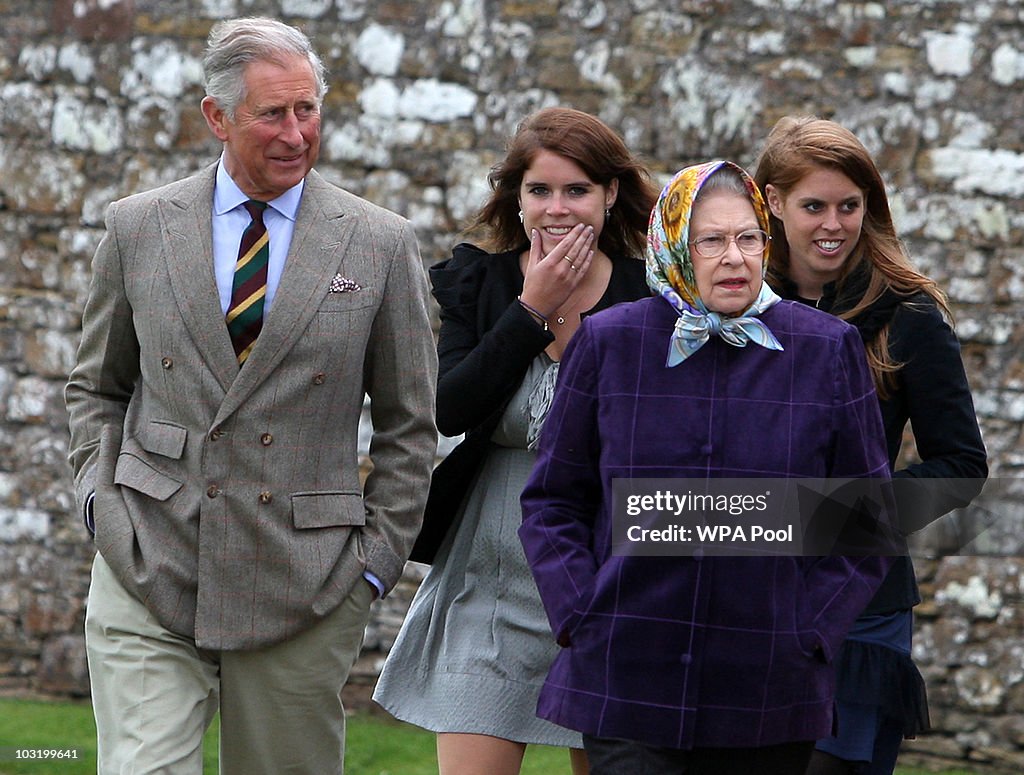The Royal Family Disembark The Hebridean Princess