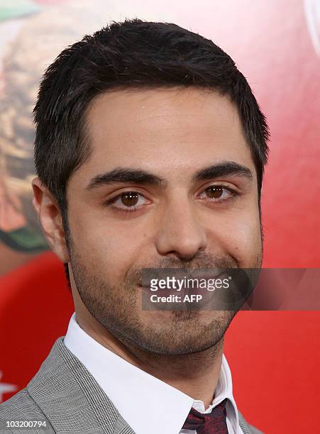 Actor Satya Bhabha arrives for the premiere of Universal Pictures "Scott Pilgrim vs The World" in Hollywood, California, on July 27, 2010. AFP PHOTO...