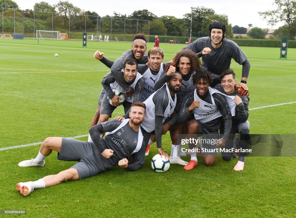 Arsenal Training Session