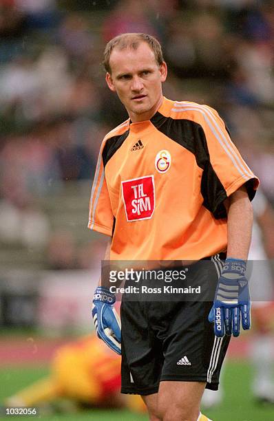 Claudio Taffarel of Galatasaray in action during the Pre-Season Friendly Tournament match against Bayern Munich at the Olympic Stadium, in Munich,...