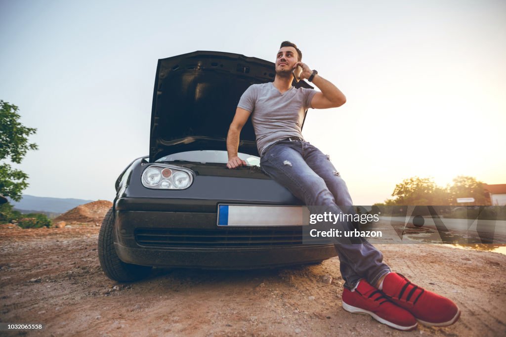 Calling Road Assistance