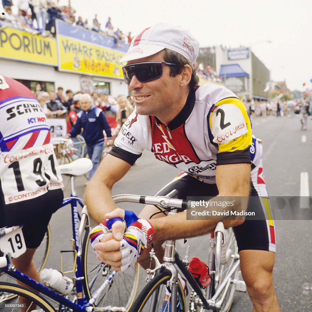 Bernard Hinault Before Race