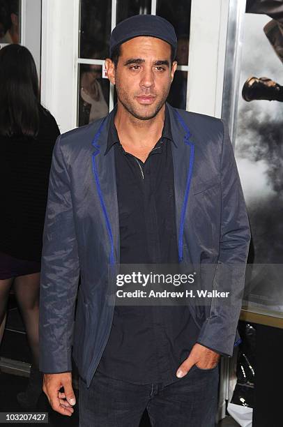 Actor Bobby Cannavale attends the New York premiere of "The Other Guys" at the Ziegfeld Theatre on August 2, 2010 in New York City.