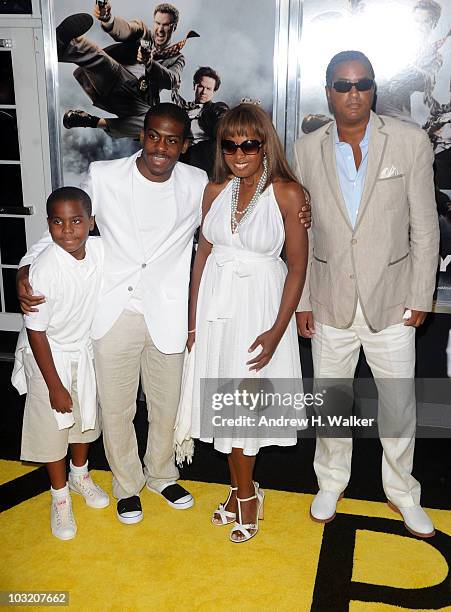 Personality Star Jones and guests attend the New York premiere of "The Other Guys" at the Ziegfeld Theatre on August 2, 2010 in New York City.