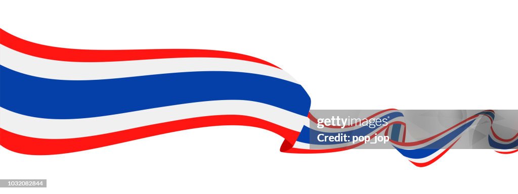 25 - United States - Ribbon Waving Flat