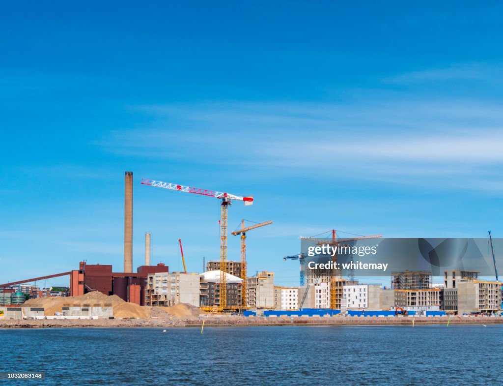 Construction work near Helsinki, Finland