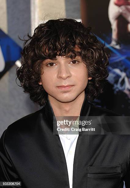 Adam G. Sevani arrives at the "Step Up 3D" Los Angeles Premiere at the El Capitan Theatre on August 2, 2010 in Hollywood, California.