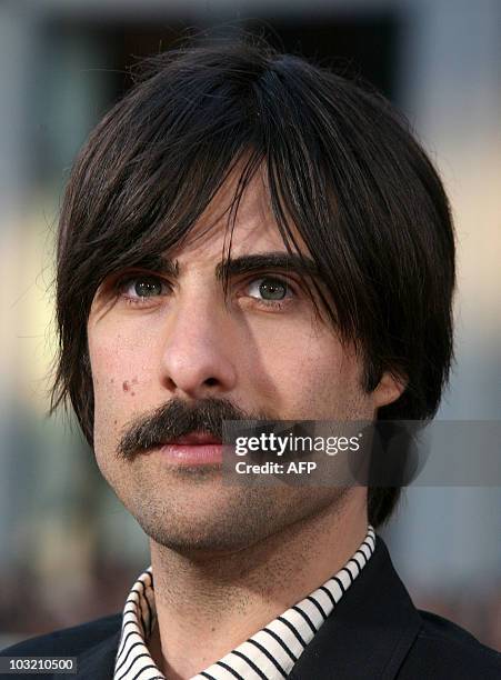 Actor Jason Schwartzman arrives for the premiere of Universal Pictures "Scott Pilgrim vs The World" in Hollywood, California, on July 27, 2010. AFP...
