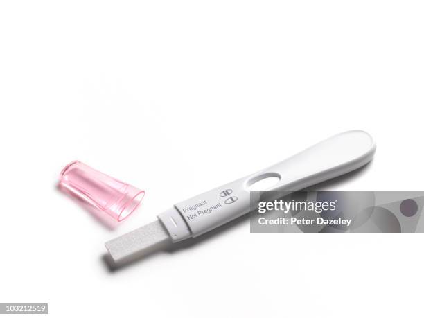 pregnancy tester - pregnancy test stock pictures, royalty-free photos & images