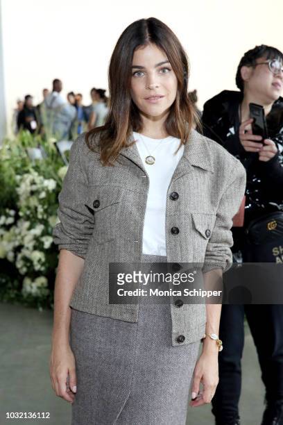 Art director Julia Restoin Roitfeld attends the Calvin Luo front Row during New York Fashion Week: The Shows at Gallery I at Spring Studios on...
