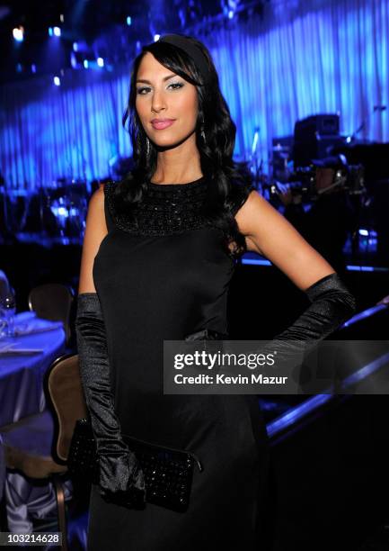 Bria Valente attends the 2009 GRAMMY Salute To Industry Icons honoring Clive Davis at the Beverly Hilton Hotel on February 7, 2009 in Beverly Hills,...