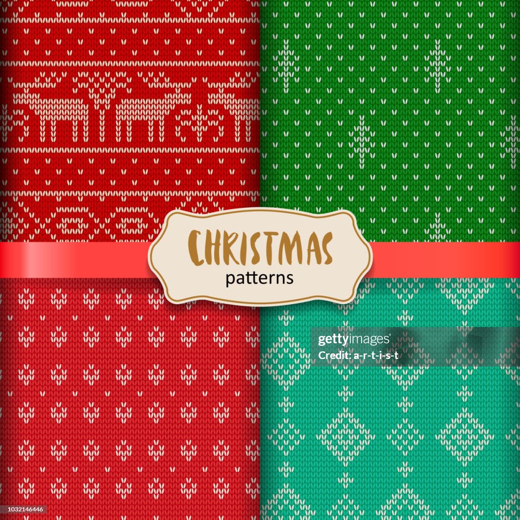 Christmas patterns