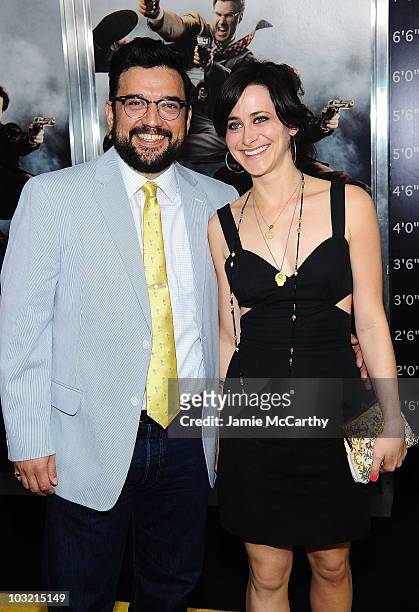 Actor Horatio Sanz attends the premiere of "The Other Guys" at the Ziegfeld Theatre on August 2, 2010 in New York City.