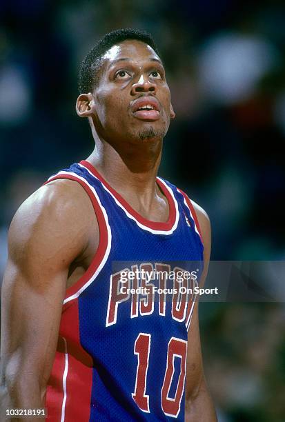 Detroit Rodman Dennis Rodman Pistons Photos and Premium High Res Pictures - Getty Images