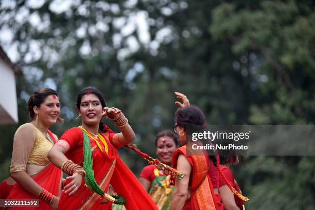 968 The Teej Festival In Nepal Stock Photos High Res Pictures And 968-the-teej-festival-in-nepal-stock-photos-high-res-pictures-and