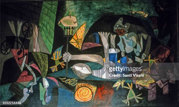 Night Fishing at Antibes by Picasso on March 30, 1990 in New York, New York.