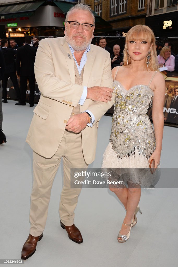 Ellie Rae Winstone Ray Winstone and Ellie Rae Winstone attend the World Premiere of ...
