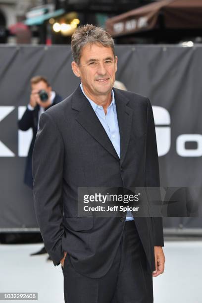 Tim Bevan attends the World Premiere of 'King Of Thieves' at Vue West End on September 12, 2018 in London, England.