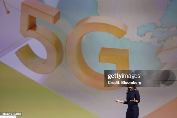 Meredith Attwell Baker, chief executive officer of Cellular Telecommunications Industry Association , speaks during the Mobile World Congress...