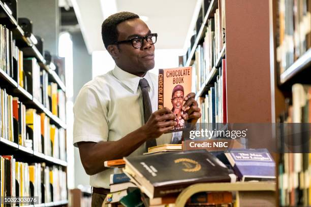 Everything is Bonzer! Pt. 1" Episode 301 -- Pictured: William Jackson Harper as Chidi --