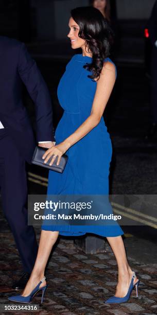 Meghan, Duchess of Sussex attends the "100 Days of Peace" concert to commemorate the centenary of the end of the First World War at Central Hall...