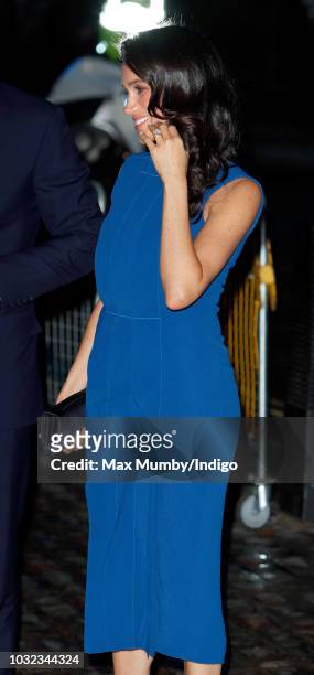 Meghan, Duchess of Sussex attends the "100 Days of Peace" concert to commemorate the centenary of the end of the First World War at Central Hall...