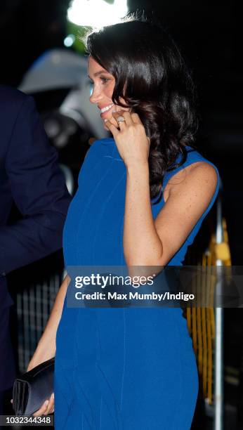 Meghan, Duchess of Sussex attends the "100 Days of Peace" concert to commemorate the centenary of the end of the First World War at Central Hall...