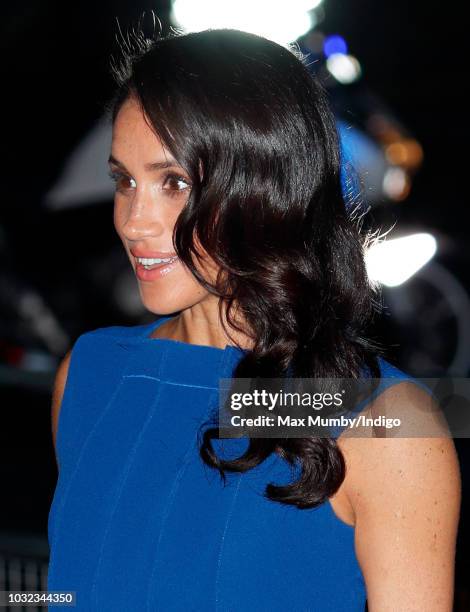 Meghan, Duchess of Sussex attends the "100 Days of Peace" concert to commemorate the centenary of the end of the First World War at Central Hall...