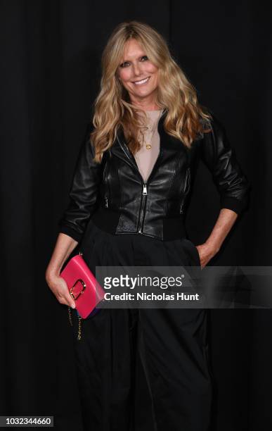 Patti Hansen attends the Marc Jacobs Spring 2019 Runway during New York Fashion Week: The Shows at Park Avenue Armory on September 12, 2018 in New...