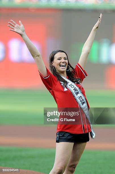 Miss Iowa Katherine Connors Photos and Premium High Res Pictures ...