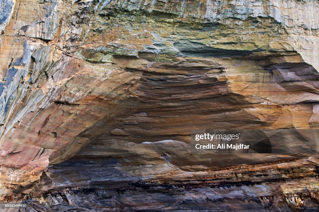 Pictered Rocks Pictured Rocks High-Res Stock Photo - Getty Images