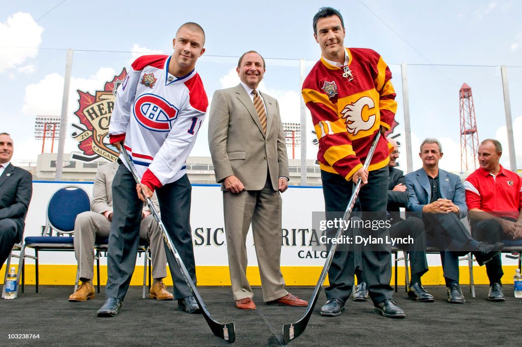 NHL Heritage Classic Press Conference