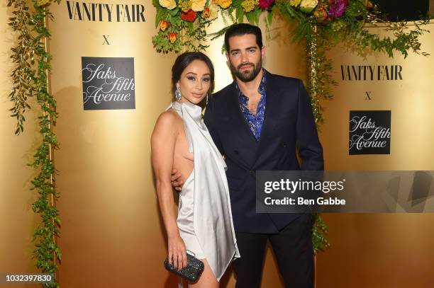 Cara Santana and Jesse Metcalfe attend as Vanity Fair and Saks Fifth Avenue celebrate Vanity Fair's Best-Dressed 2018 at Manhatta on September 12,...