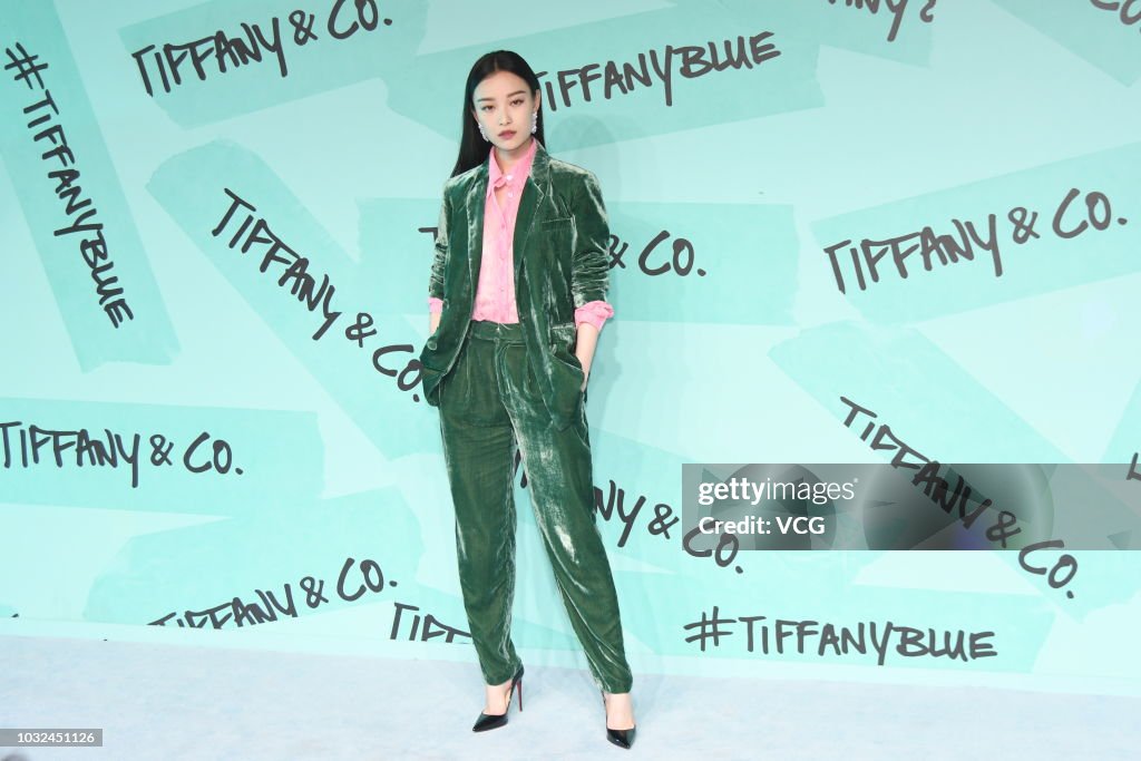 Ni Ni Attends Tiffany & Co. Event In Shanghai