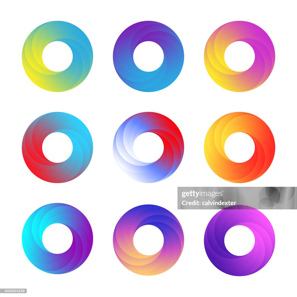 Circular design elements