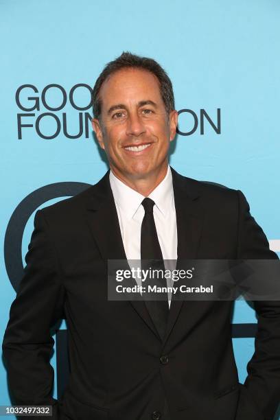 Jerry Seinfield attends the GOOD + Foundation "An Evening of Comedy + Music" Benefit at Carnegie Hall on September 12, 2018 in New York City.