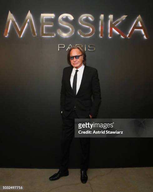 Mohamed Hadid attends the MESSIKA Party, NYC Fashion Week Spring/Summer 2019 Launch Of The Messika By Gigi Hadid New Collection at Milk Studios on...