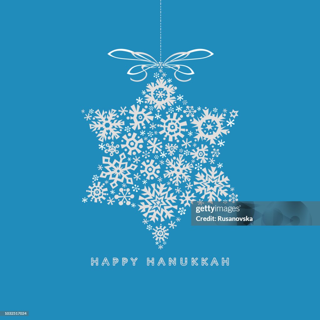 Happy Hanukkah Greetings Card